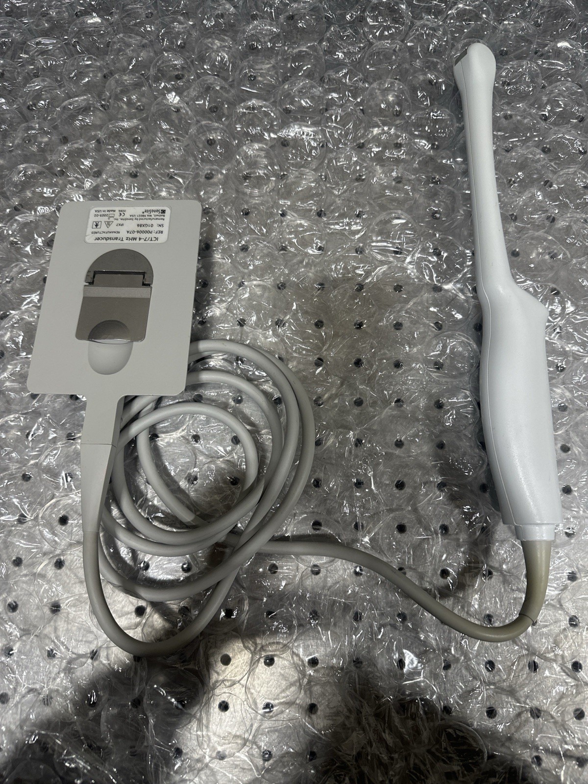 SonoSite ICT74 MHz Transducer Probe REF P0000607A Ultrasound G2U