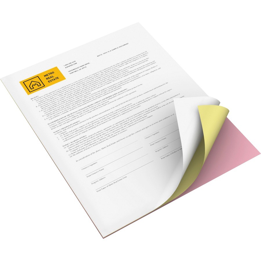 Xerox Carbonless Paper – Letter – 8.50″ X 11″ – 1670 / Carton – White (3R12425)