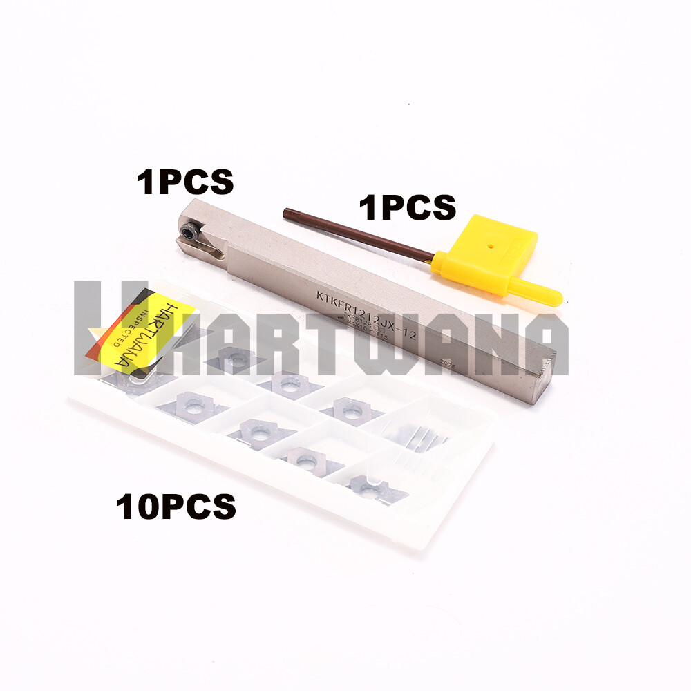 12mm Cut-off Tool Holder Lathe Grooving Tool parting blade TKF12R150 Width1.5mm