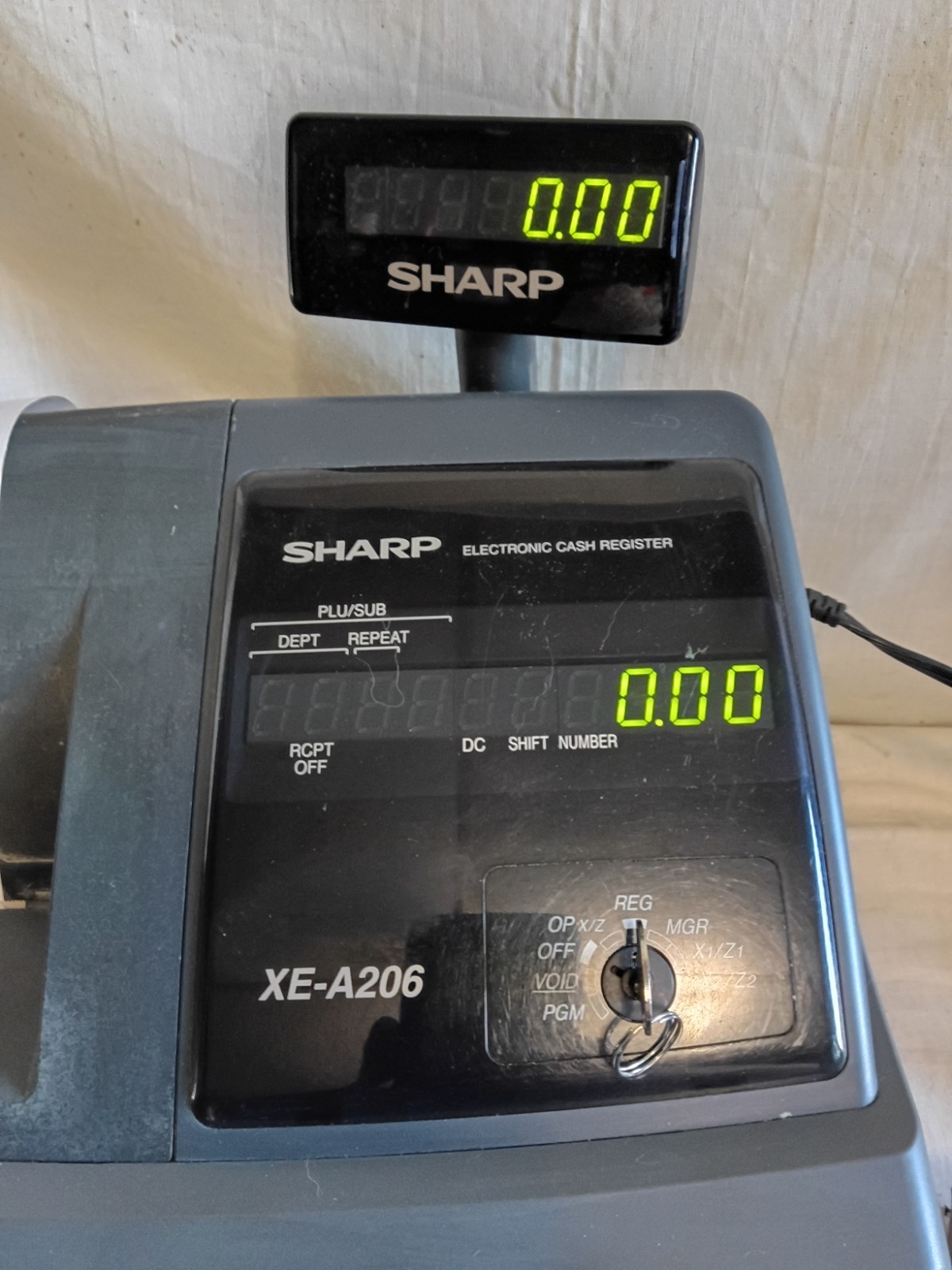 Sharp Cash Register XE-A206 With Ingenico Card Reader Printer ICT220 Free…
