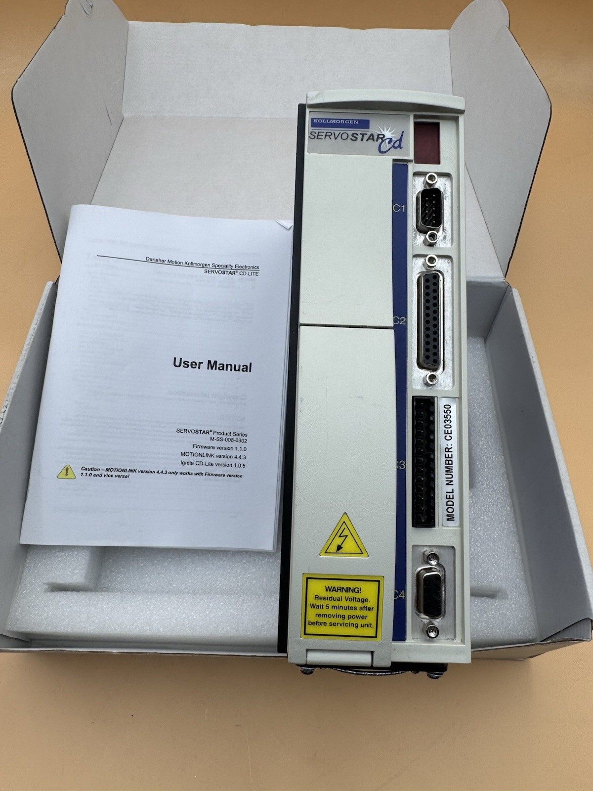 Kollmorgen Servostar CD Servo Driver CE03550