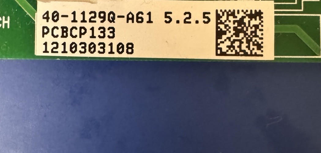 Amana PCBCP133 Control Circuit Board 40-1129Q-A61 PWB 1244A4-0000. Tested.