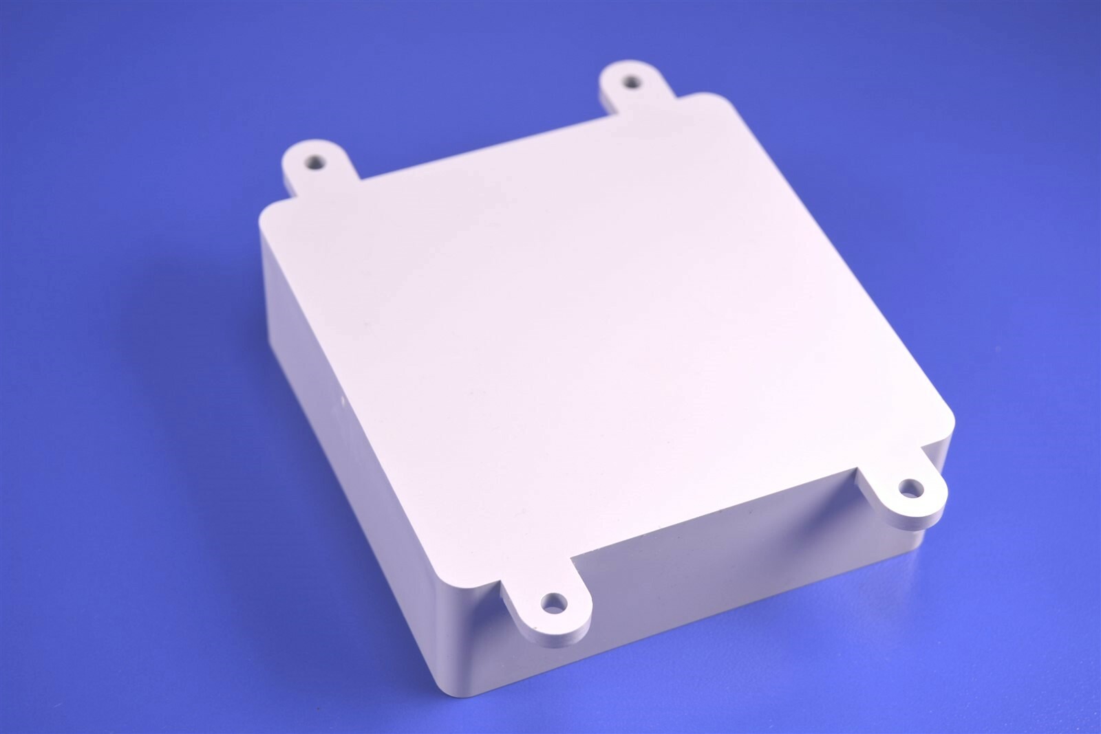 Waterproof Heavy Plastic Enclosure 4″ x 4″ x 1.5″ w/ Mounting Studs