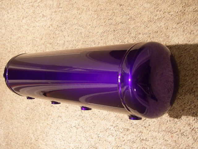 Transparent Candy Purple Powder Coating Paint – New 1LB