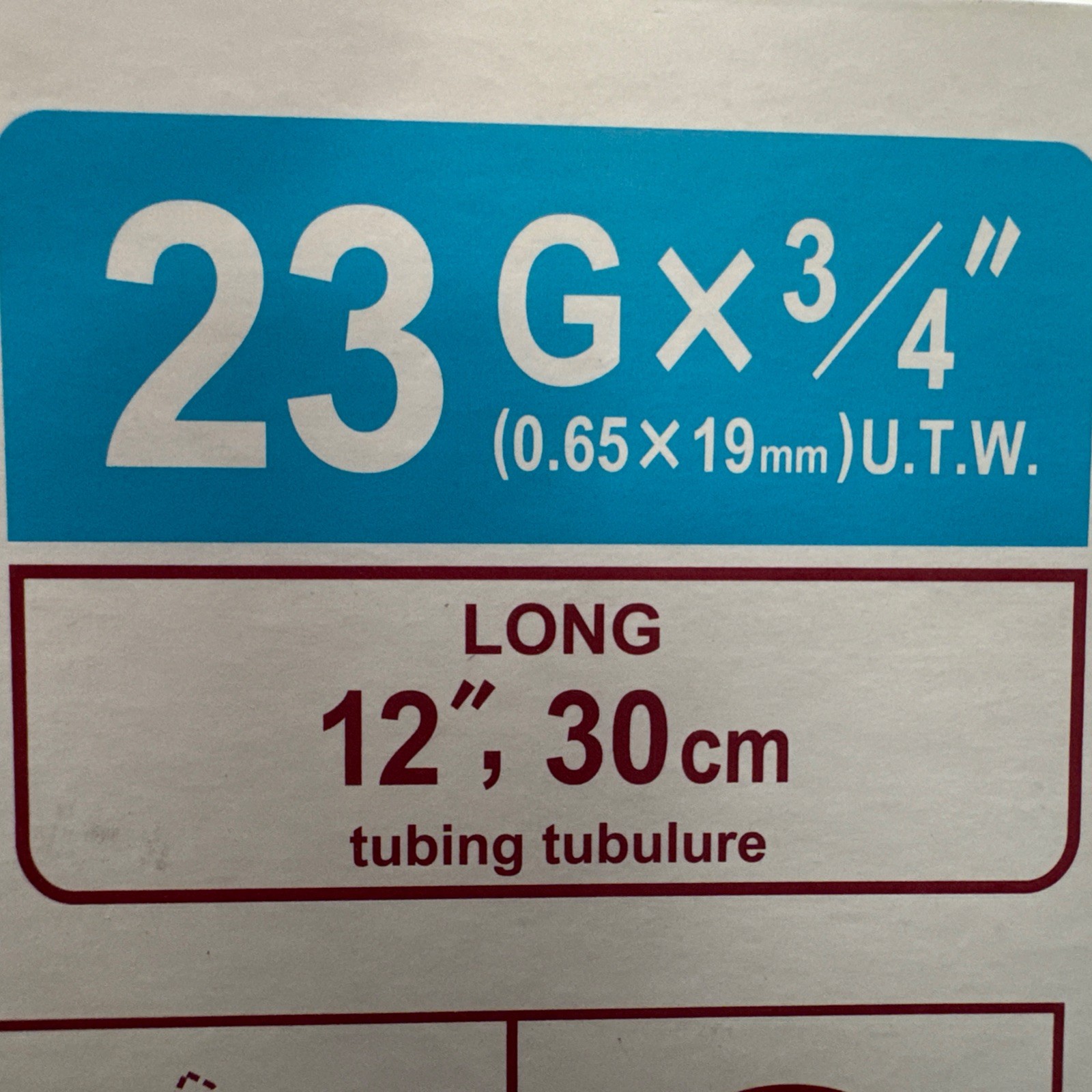 50/Box, Safety Winged Butterfly with Luer Adapter, 23G X 3/4”, 2025-04-03exp.