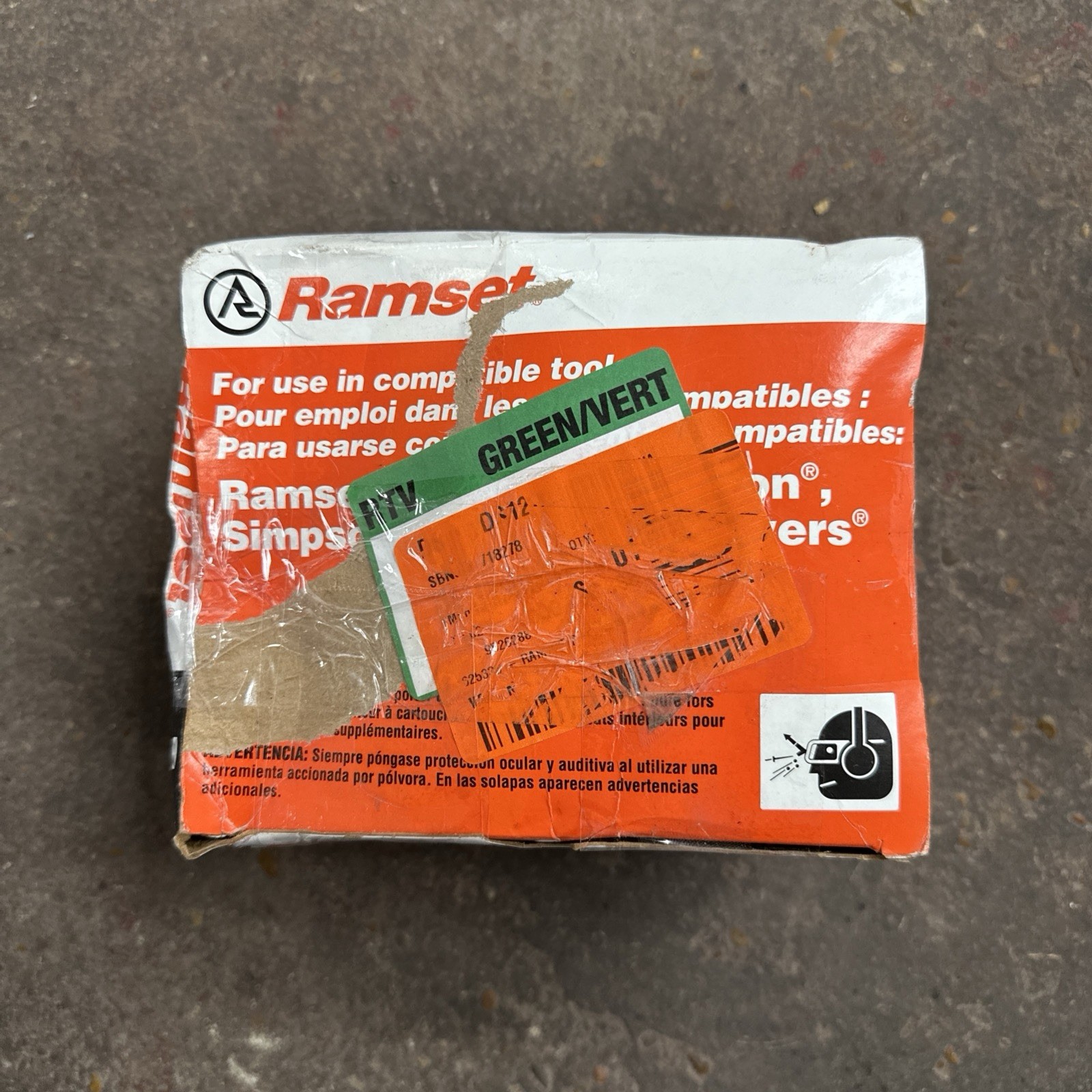 RAMSET 2-1/2 in. Drive Pins with Washers (100-Pack) 1516SDC
