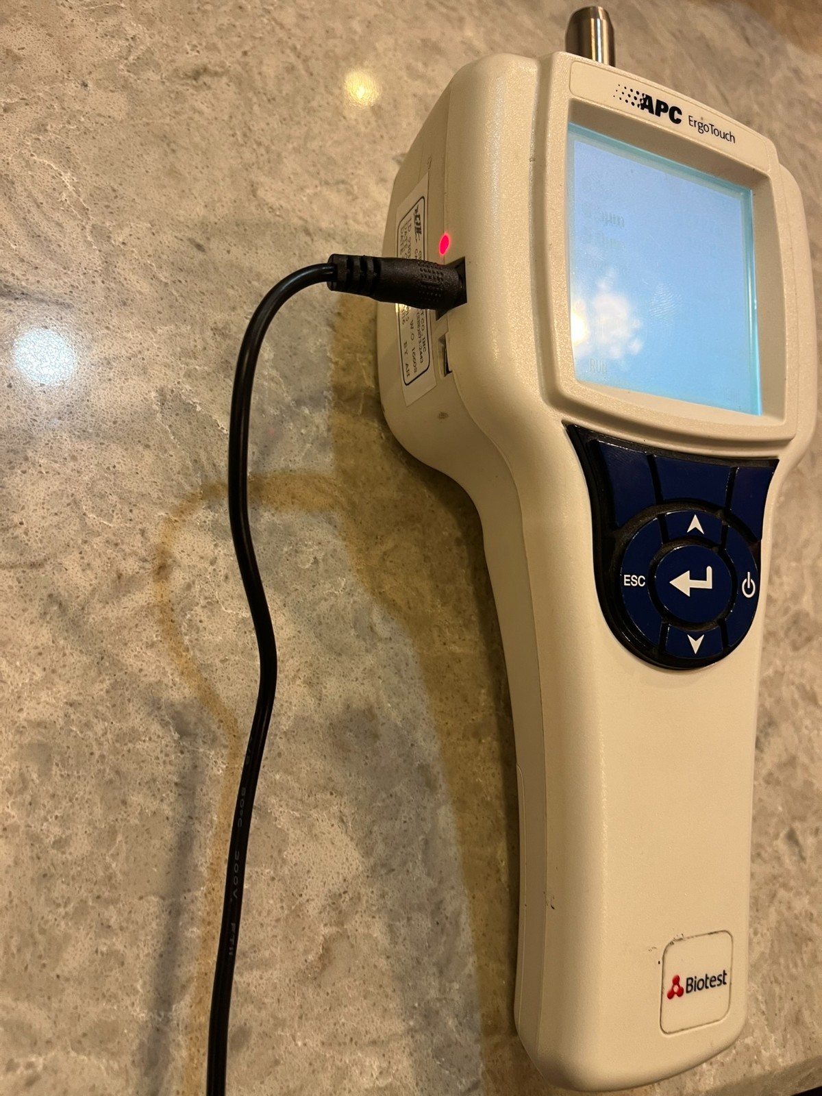 Biotest 9303-01BT APC ErgoTouch Particle Counter + charger 60 days warranty