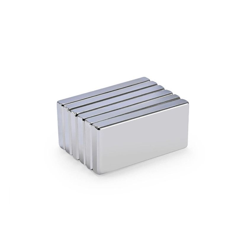 Square Super Strong Magnets Length 5-100mm N35 Rare Earth NdFeB Magnet Multiple
