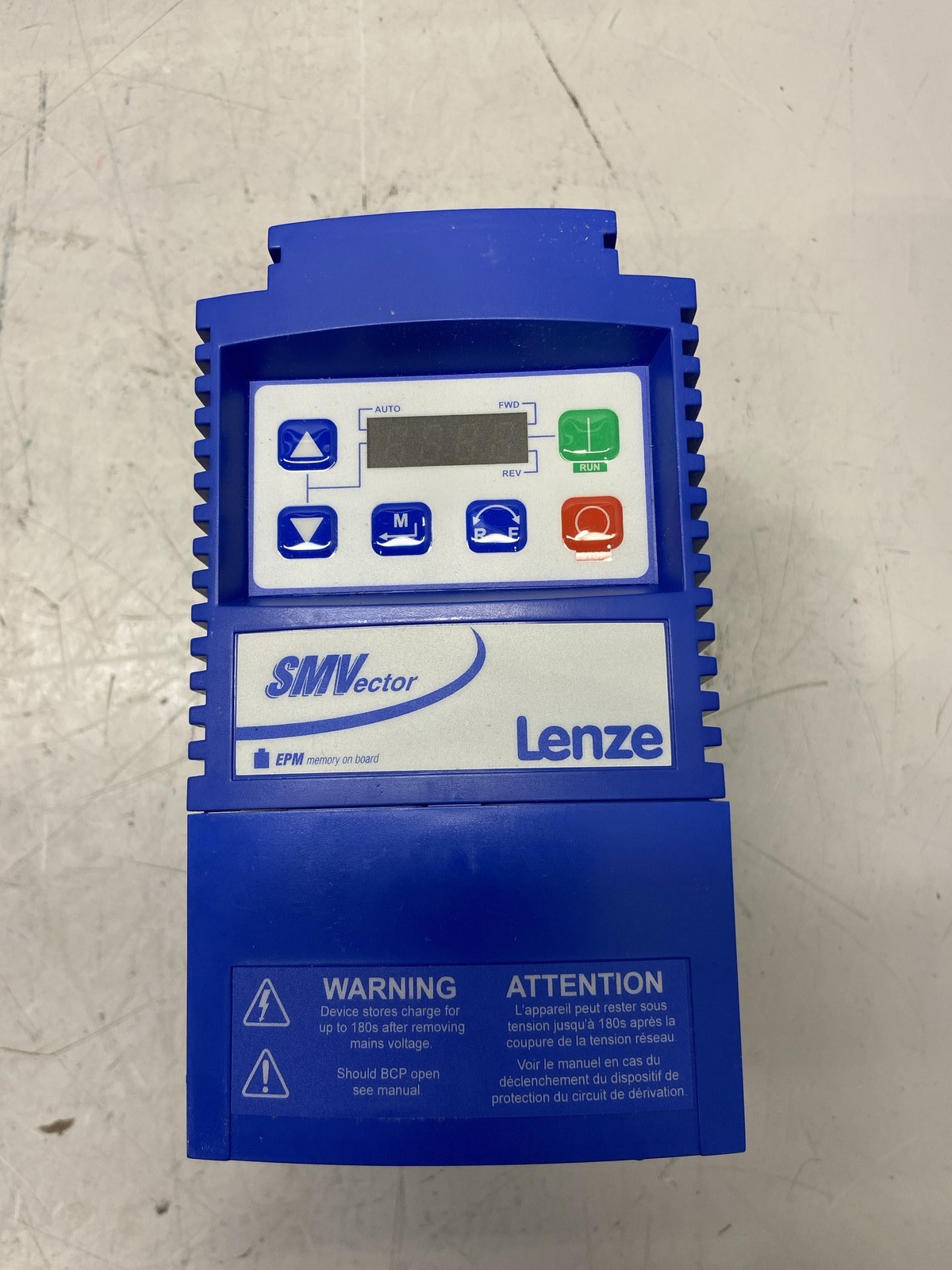 Lenze Variable Frequency Drive 1 1/2 HP ESV112N01SXB