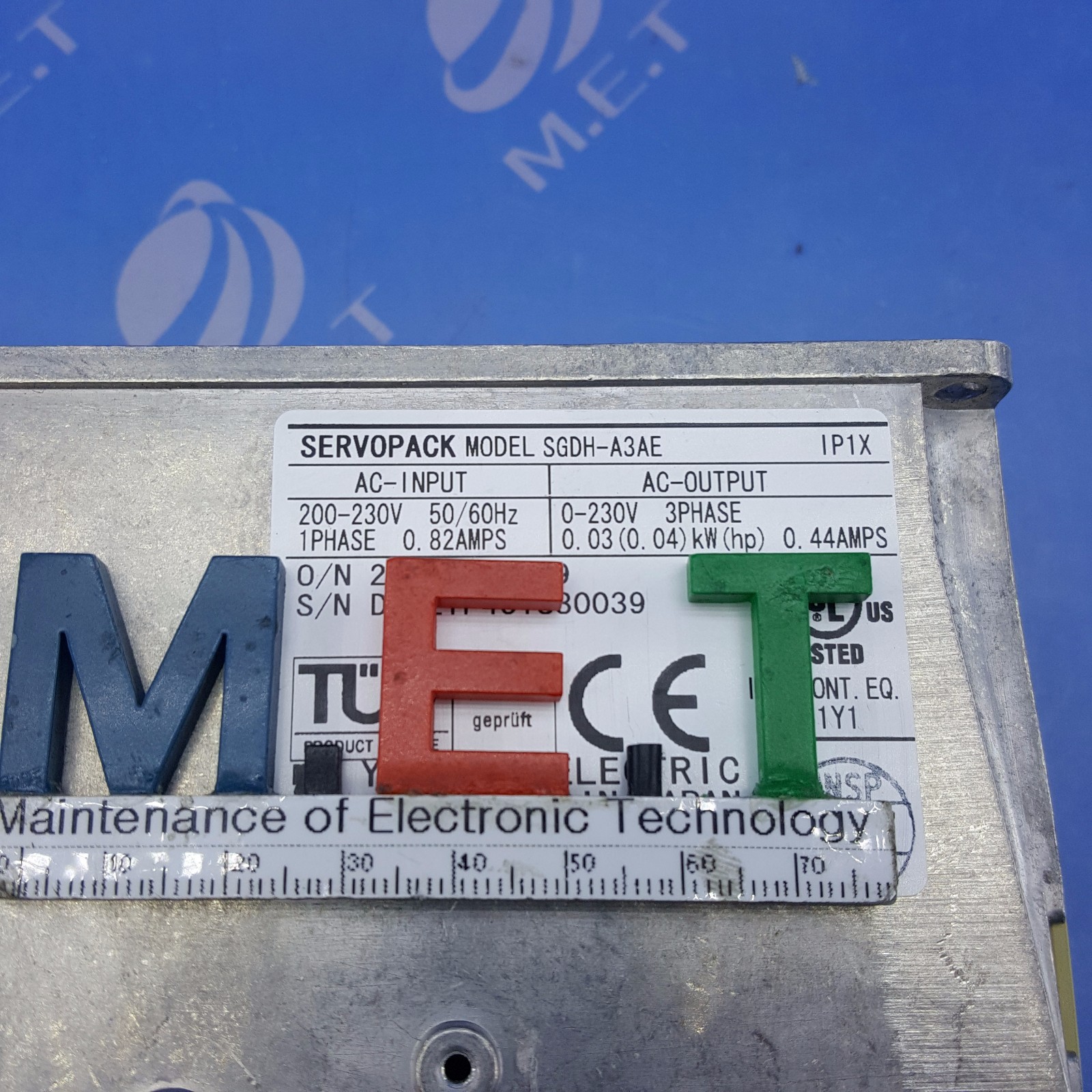 Yaskawa / Servopack / Sgdh-A3Ae 60Days Warranty
