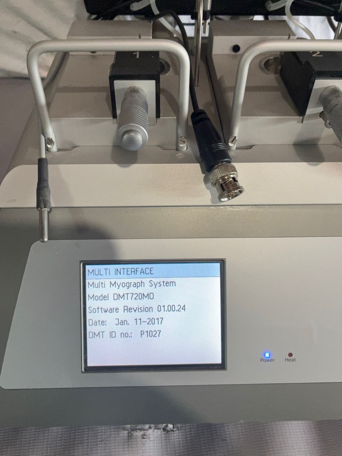 Myograph System 4 Channel DMT 625F and DMT 720MO 30 days Warranty