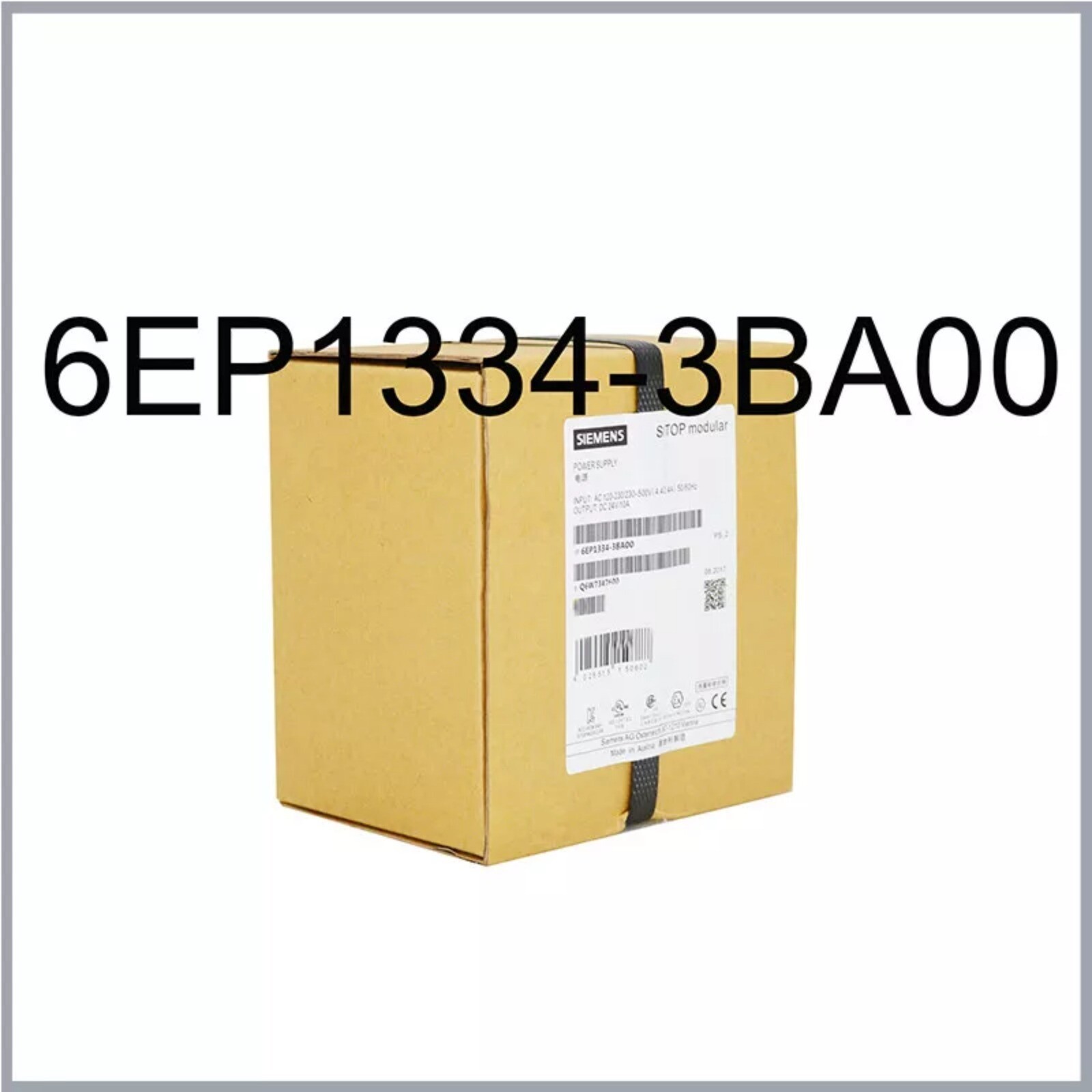 New Siemens SITOP PSU100S DC 24V/10A POWER SUPPLY 6EP1334-3BA00 6EP13343BA00