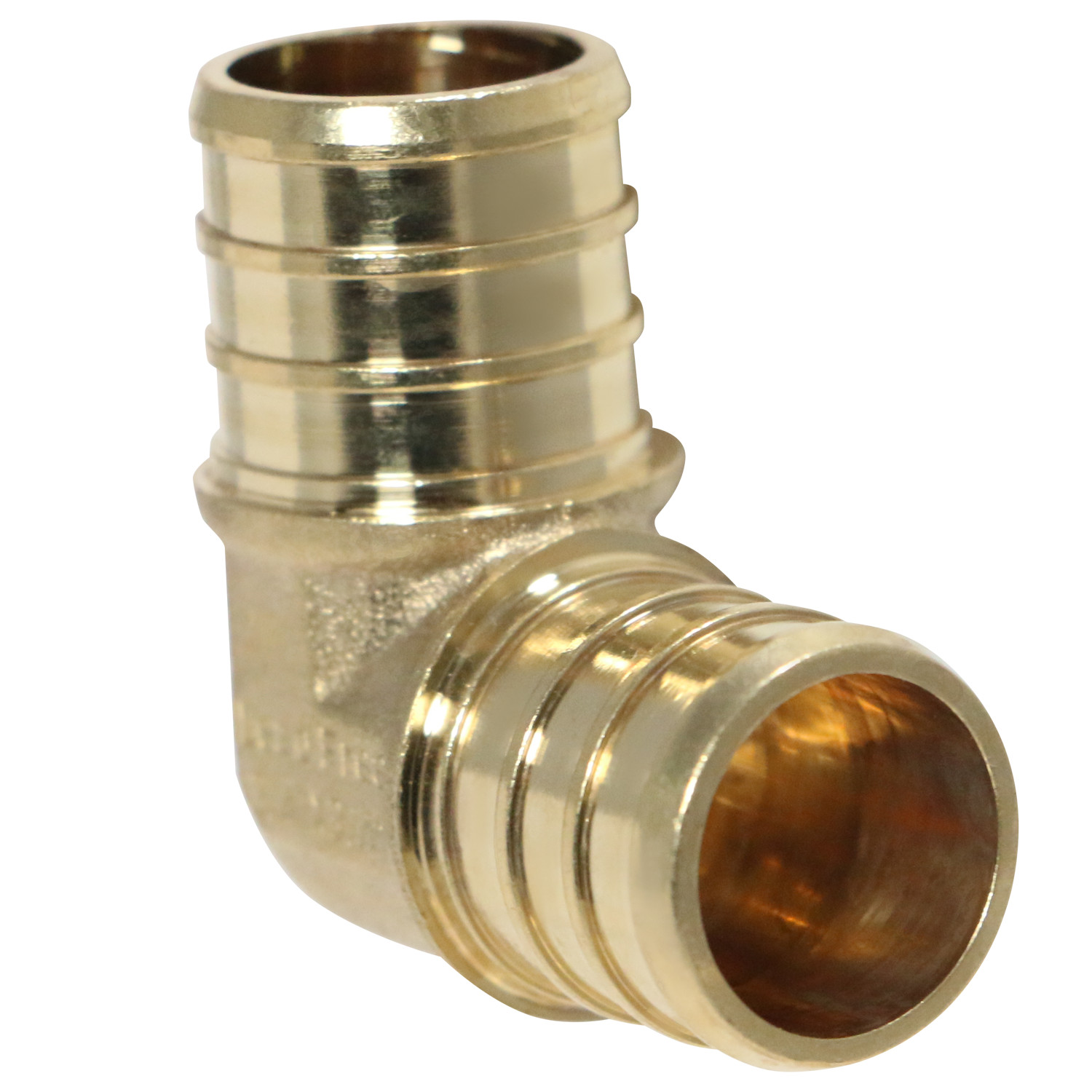 50 PIECES 3/4″ X 3/4″ PEX ELBOW – BRASS CRIMP FITTINGS (LEAD-FREE)