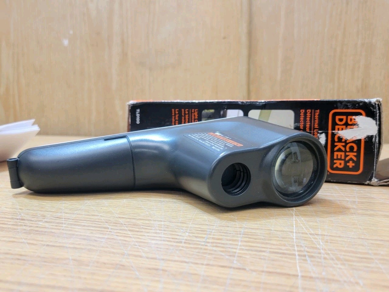 BLACK+DECKER TLD100 Thermal Leak Detector Infrared IR Tested Working w/ Box