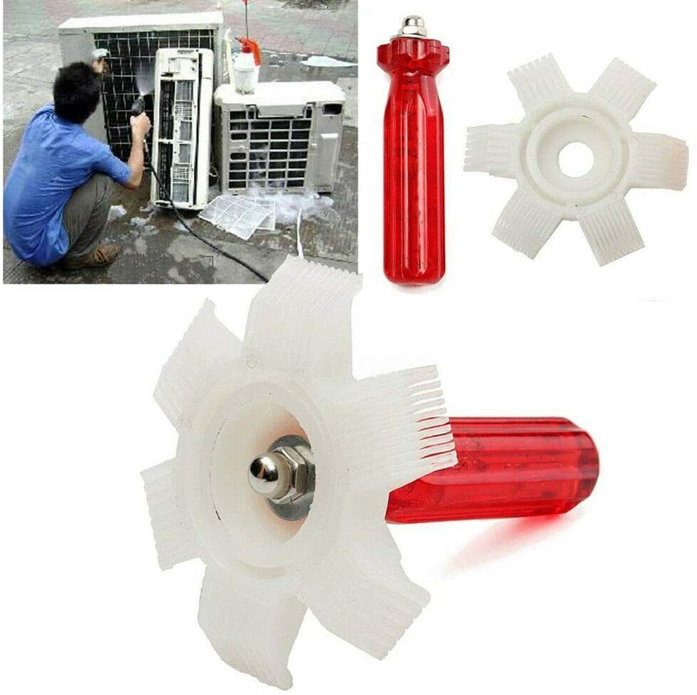 Condenser Fin Straightener Comb 6 in1 Cleaner Automotive A/C Radiator Evaporator