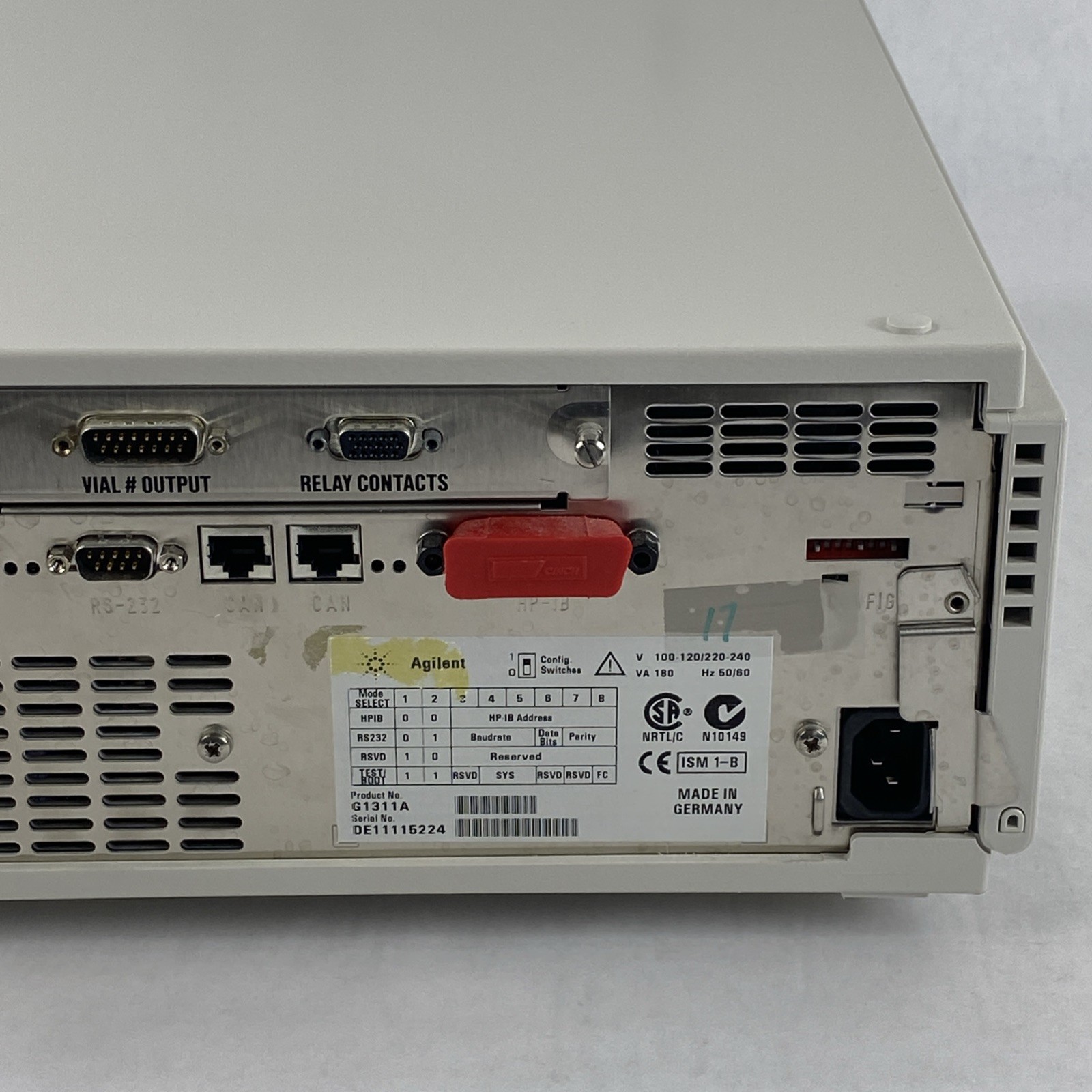 Agilent Technologies G1311A 1100 Series Quaternary Pump