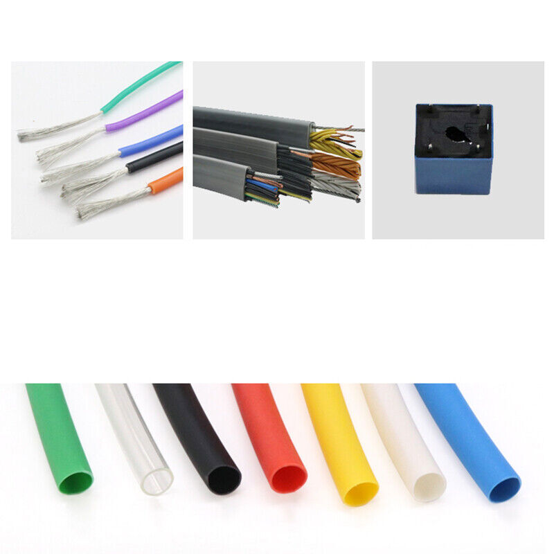 Waterproof Heat Shrink Tubing Kit 3:1 Ratio Dual Wall Adhesive Lined Glue Tube