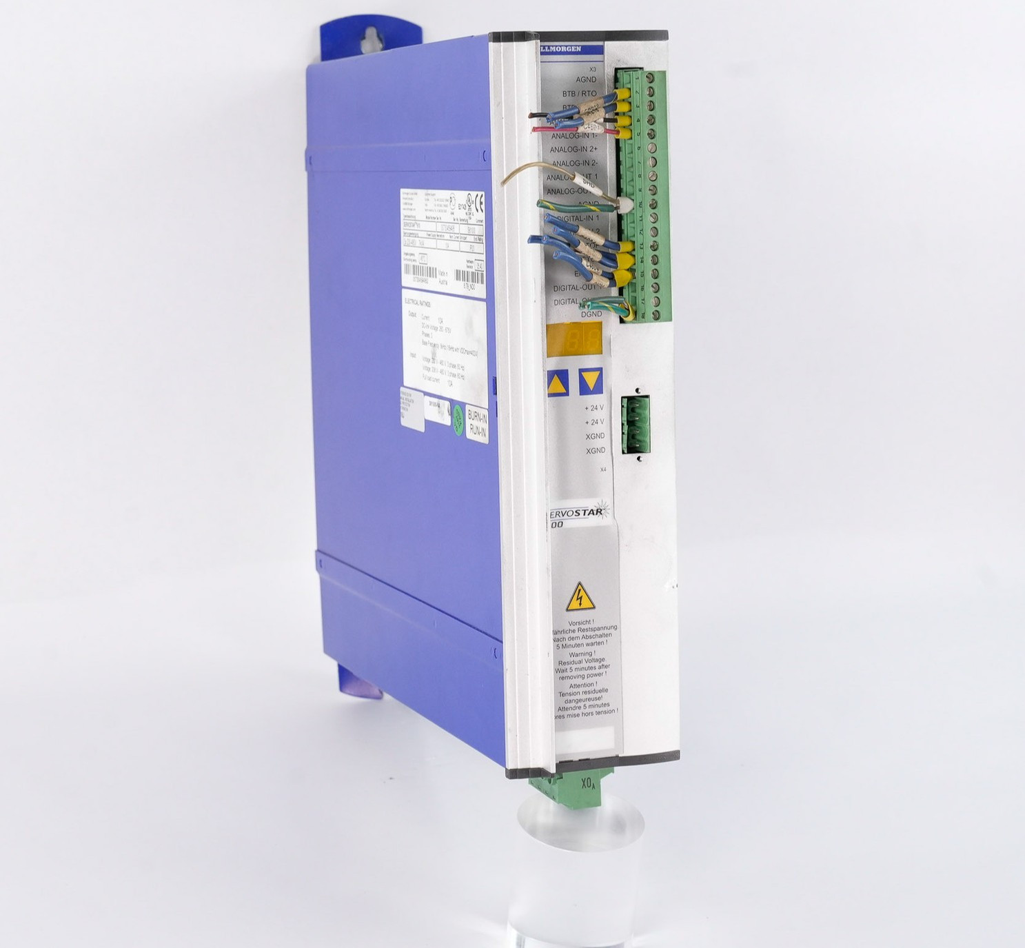 Kollmorgen Servostar 610 S61000 Digital Servo Drive 3x 230-480V 7kVA 10A