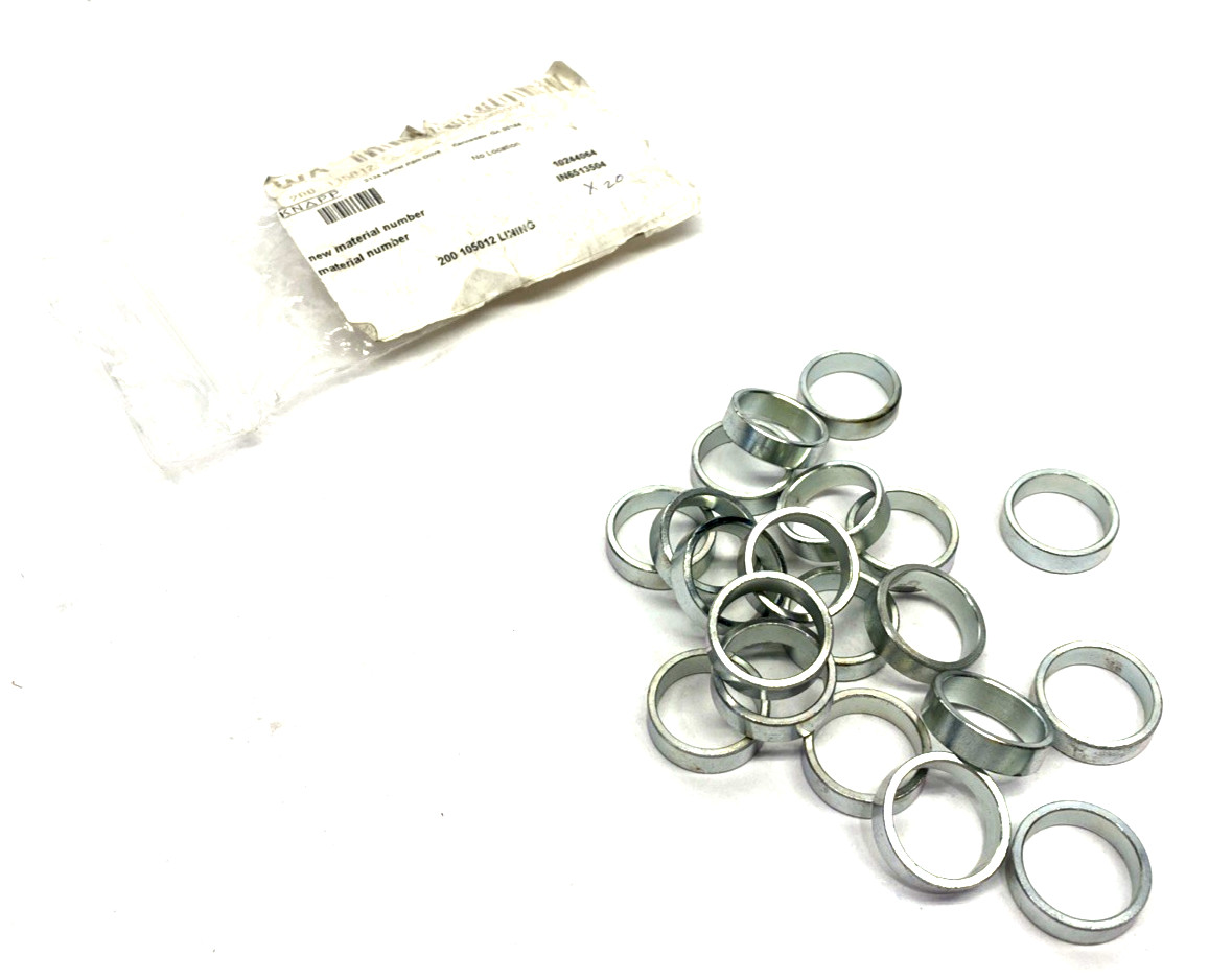 Knapp 10244064 Lining, 21mm I.D. 25mm O.D. 7mm Wide, 200 105012 LOT OF 20