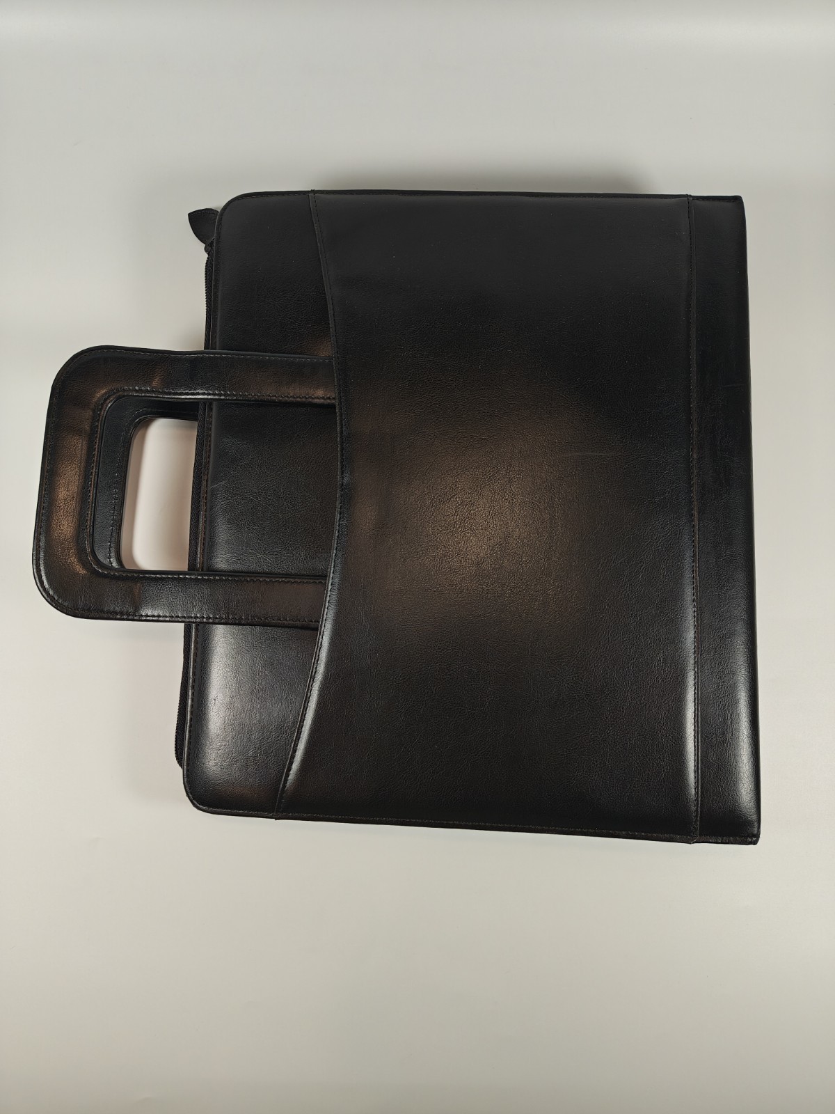 Franklin Covey Monarch (8.5×11.0) Black Zip Planner Binder Vintage