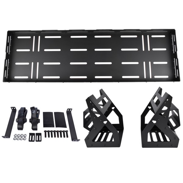 30″ to 40″ Tire Spare Tire Utility Storage Basket For 1976-2024 Jeep Wrangler
