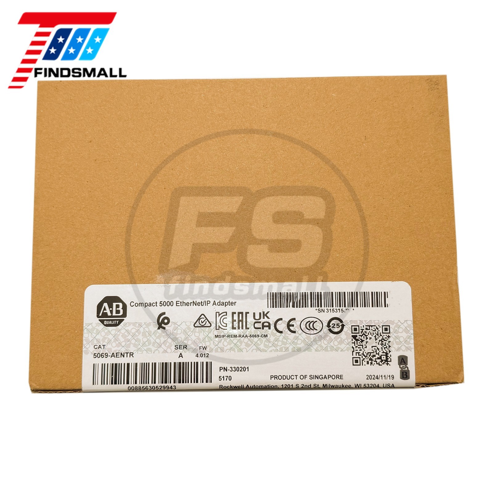 2022/23 Allen Bradley Factory Sealed 5069-AENTR EtherNet/IP Adapter 5069AENTR