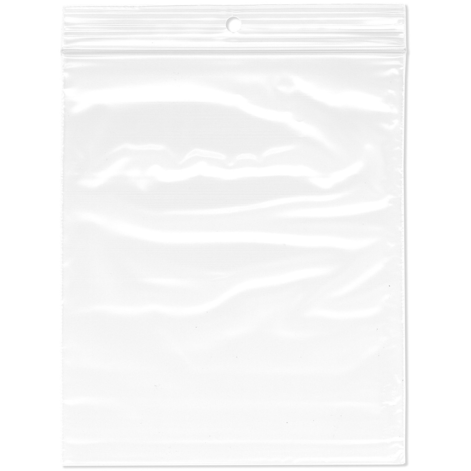 Plymor 5″ x 6″, 2 Mil with Hang-Hole Zipper Reclosable Plastic Bags