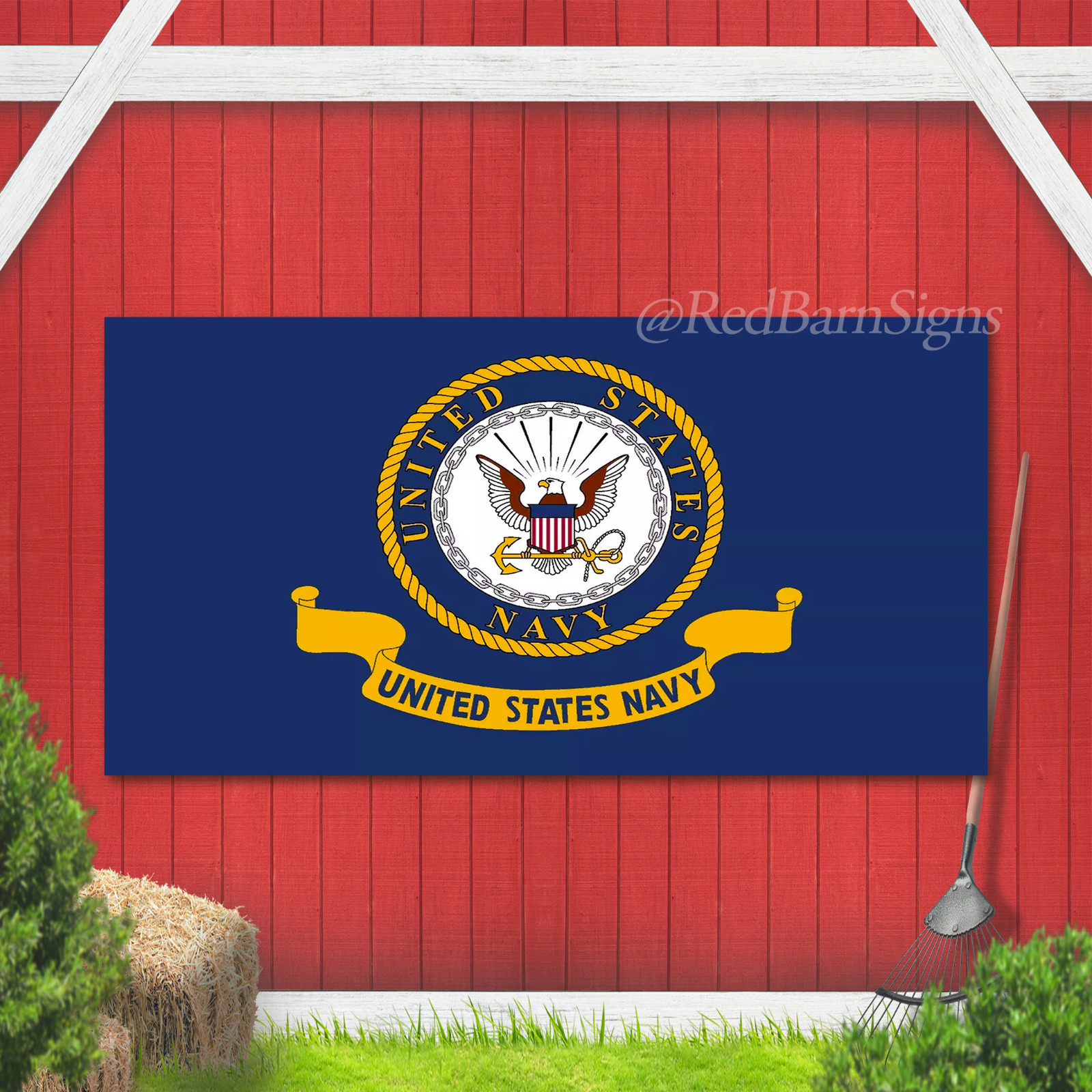 United States Navy Flag USN Emblem Banner US Military Pennant New