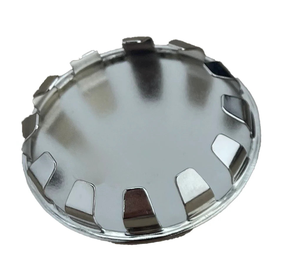(4 PACK) 1-5/8″ Nickel Plated Metal Hole Plugs for .031″-.125″ metal SP-1.625-NK