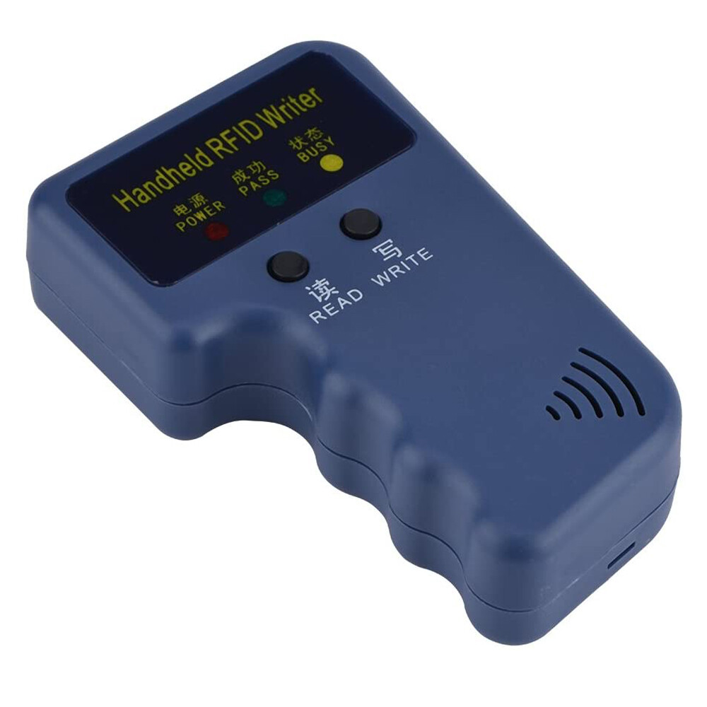 Handheld RFID Card Copier ID Key Reader Writer 125KHZ Duplicator Cloner 5 Tags