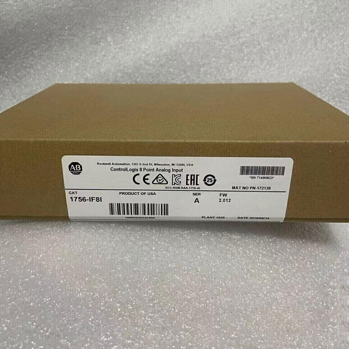 New Sealed Allen-Bradley 1756-IF8I ControlLogix 8 Point Analog Input Module AB