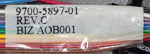 NEW Asyst PN: 9700-5897-01 Sensor/Motor Conn. Cable Assembly, ASM 32-123808A41