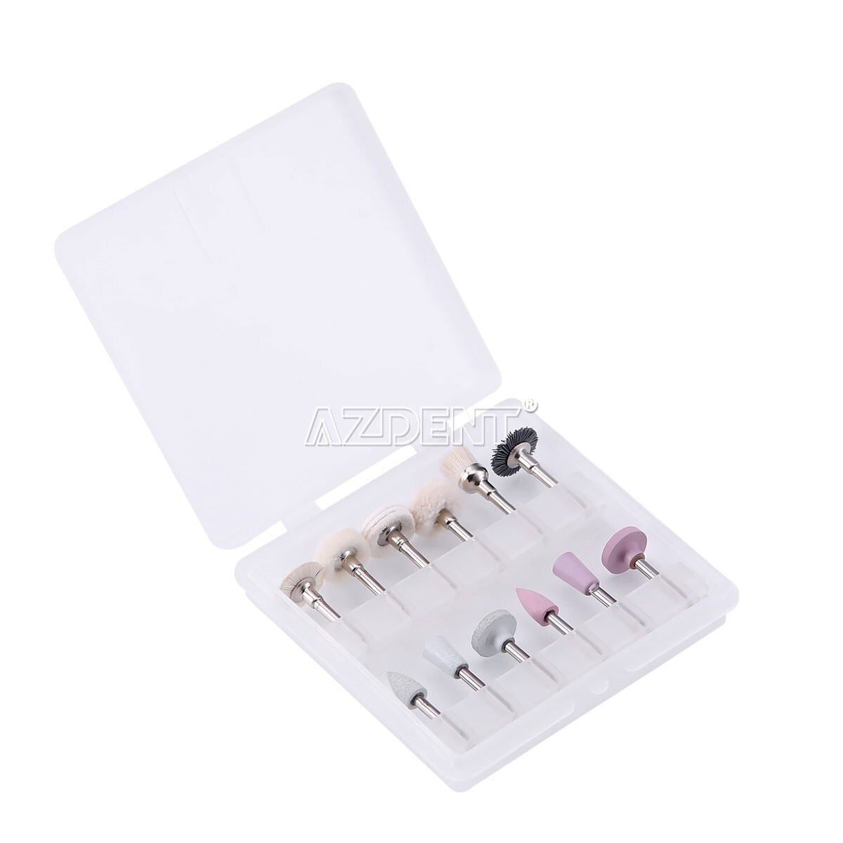 Dental Composite Finishing Polishing Brushes Silicone Polishers RA 2.35mm USA
