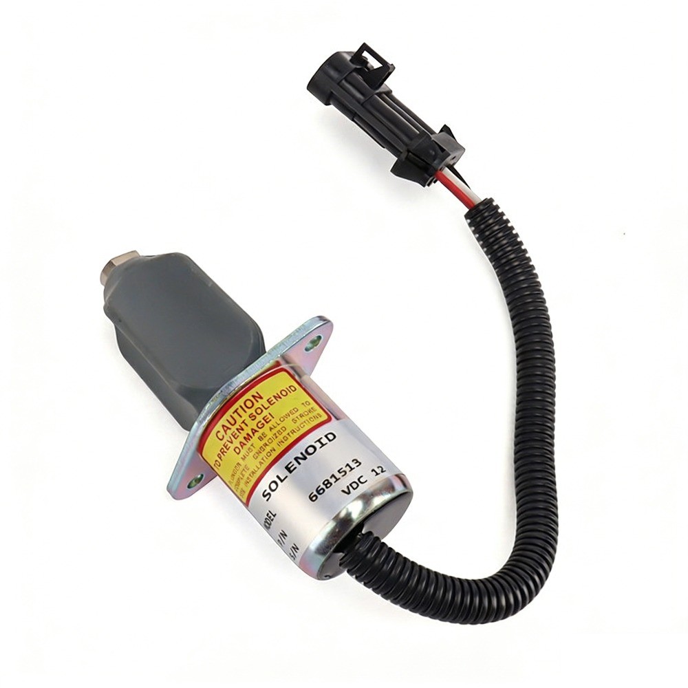 6681513 Fuel Shut Off Solenoid For Bobcat S160 S150 S175 S185 T190 751 753 763