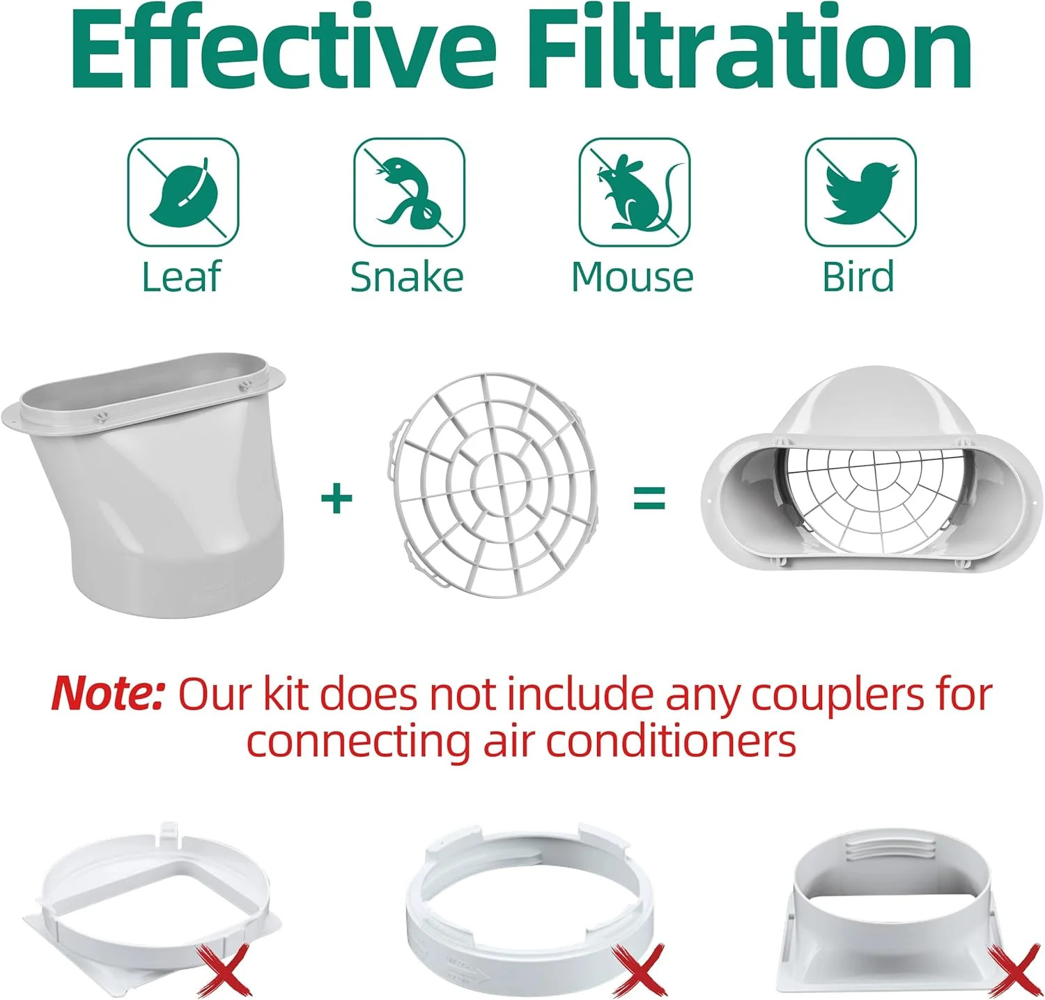 Portable Air Conditioner Window Kit: Adjustable Universal AC Seal Window Vent Ki