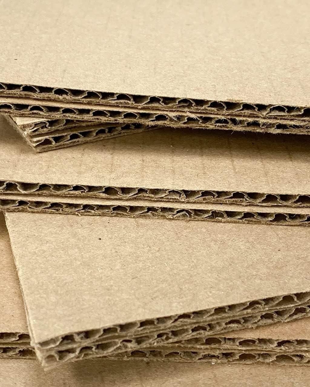 200 6×9 Cardboard Corrugated Pads Inserts Filler Sheet 6 x 9