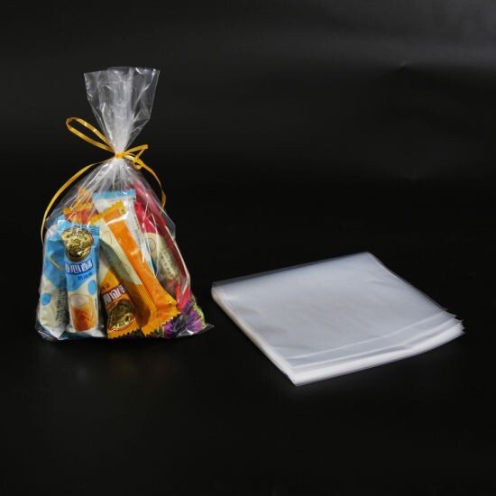 4×12″ Clear Poly Bags Lay-Flat Open Top End 4-Mil Case LDPE Plastic Packaging