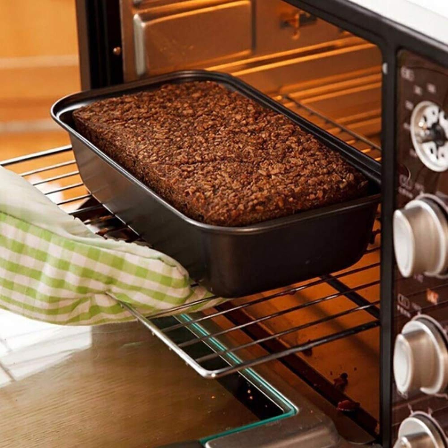 Mingcao Nonstick Loaf Pan, 6.7 x 3.5 Inch Carbon Steel Toast Pan for Baking B…