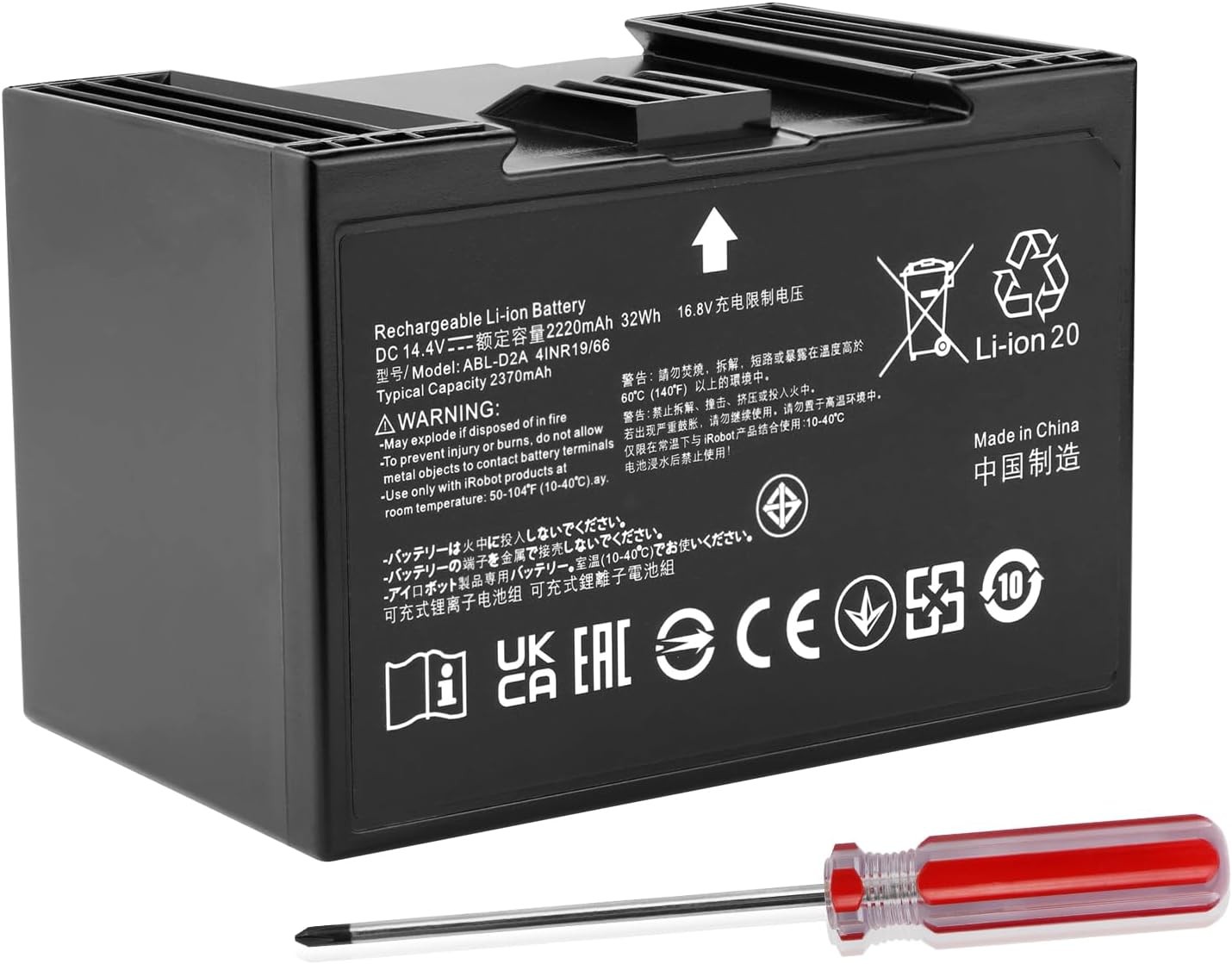 ABL D2 Battery for iRobot Roomba i3 i4 i5 i6 i7 i8 e5 e6 j7 j8 Combo j5 j7
