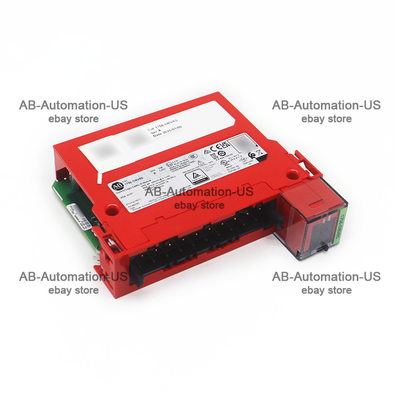 New Allen Bradley 1756-OBV8S ControlLogix 8 Pts Safety Output Module
