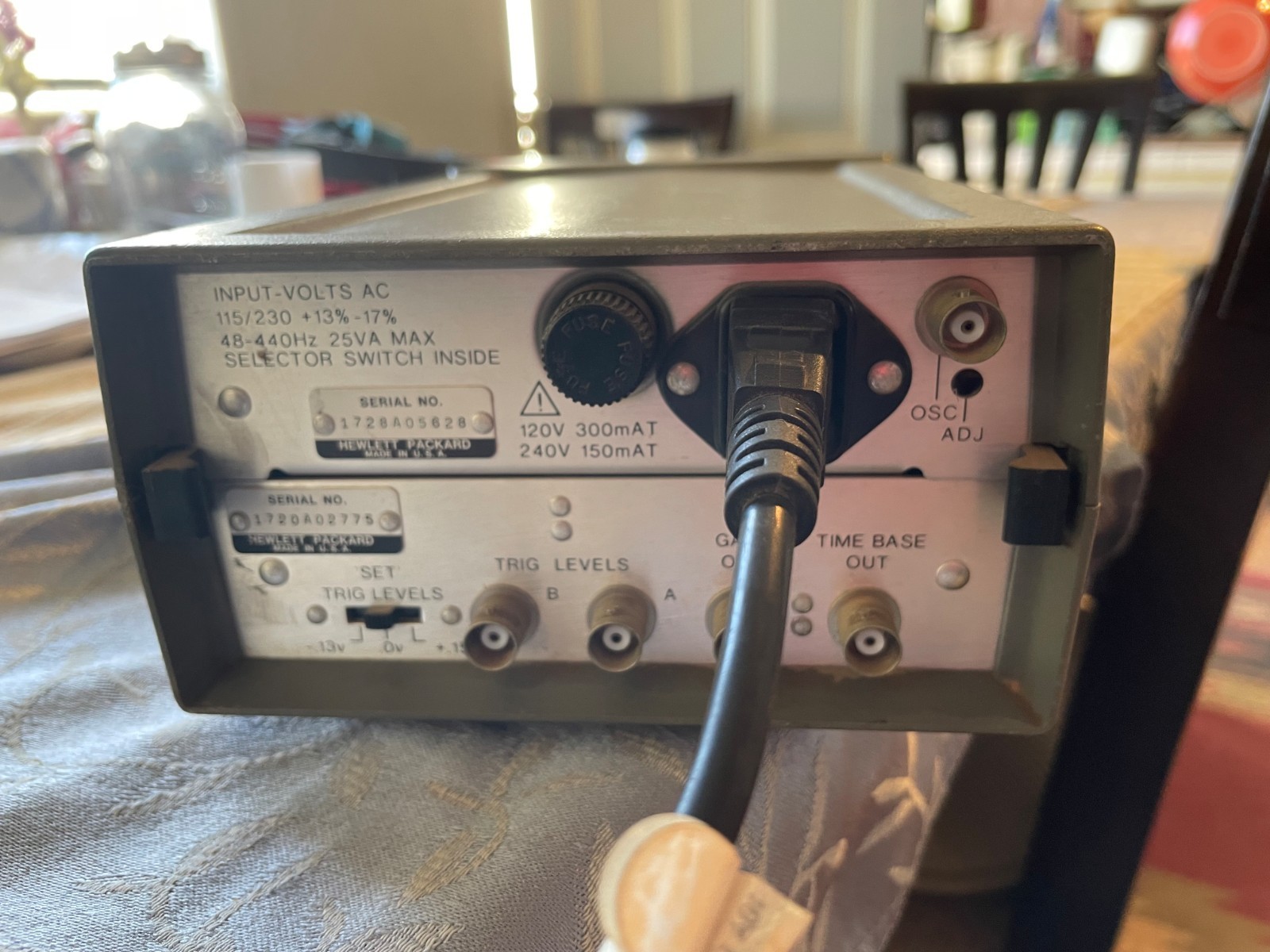 KEYSIGHT AGILENT HP 5300B Measuring System + 5308A 75MHz Timer Counter
