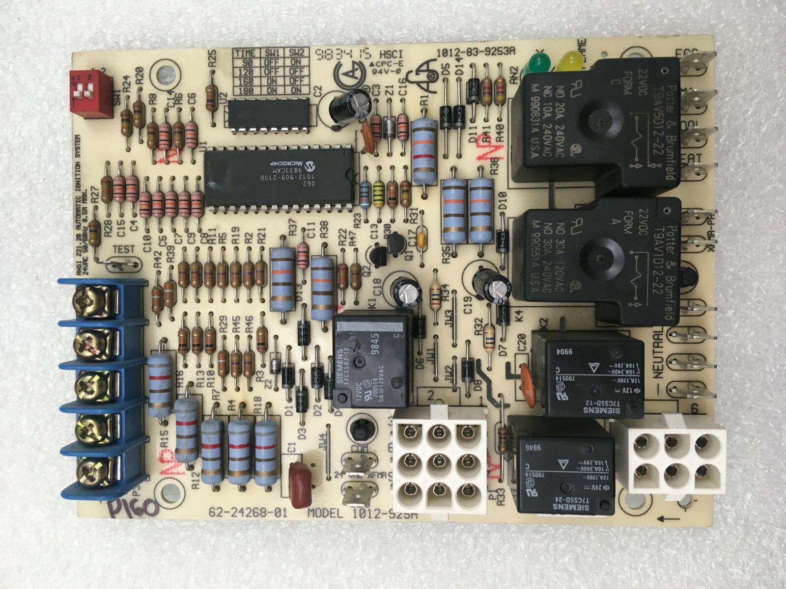 Rheem Ruud 62-24268-01 Circuit Board 1012-925A used #P160