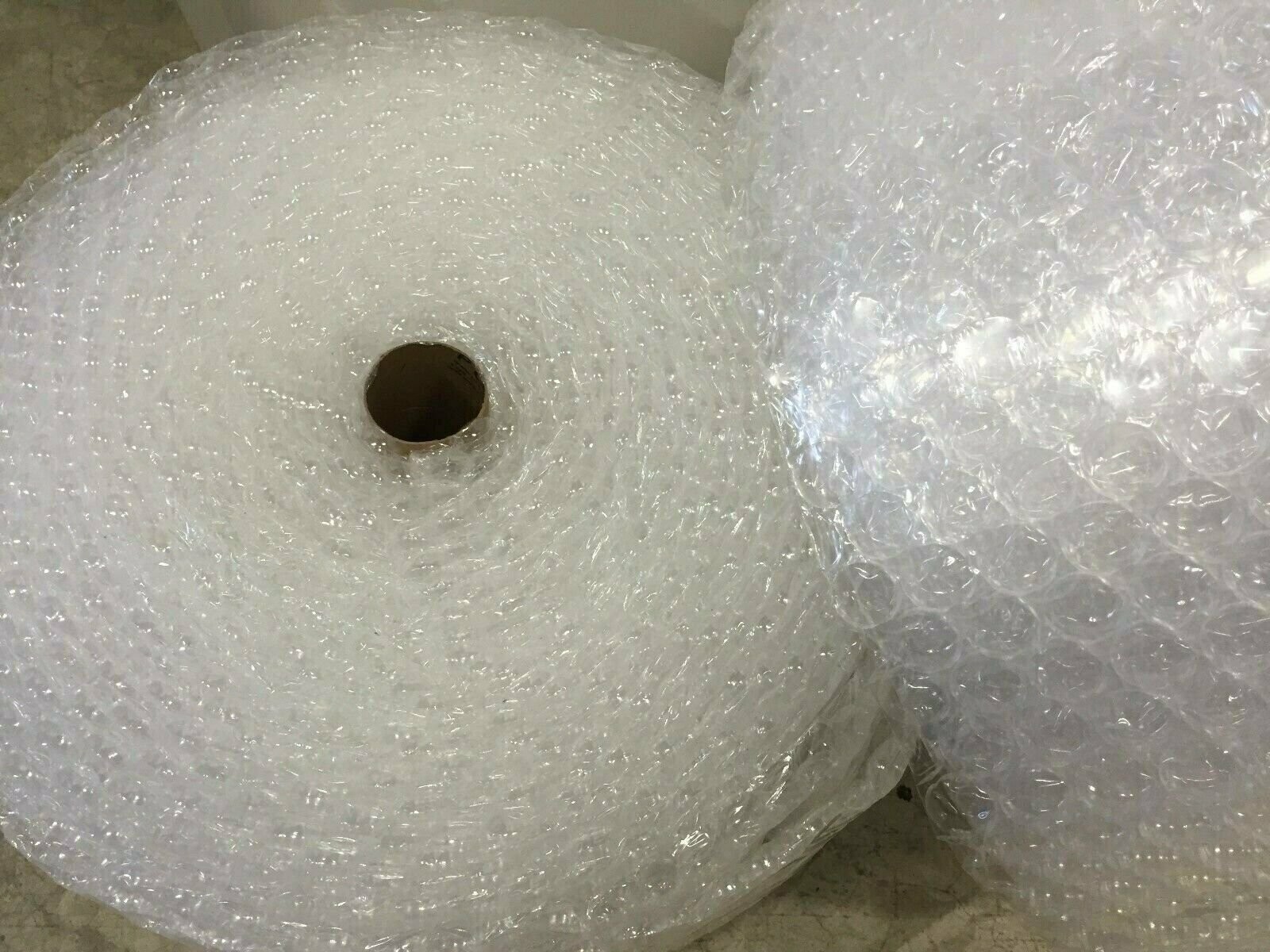 ZV 1/2″ x 12″ x 250′ 250FT Large Clear Bubble Padding Cushioning Wrap Roll