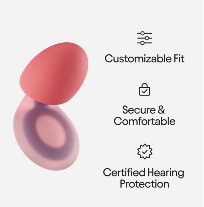 *RARE* Loop Earplugs Dream for Sleep (ORCHID), Cushioned Comfort Napping Snoring