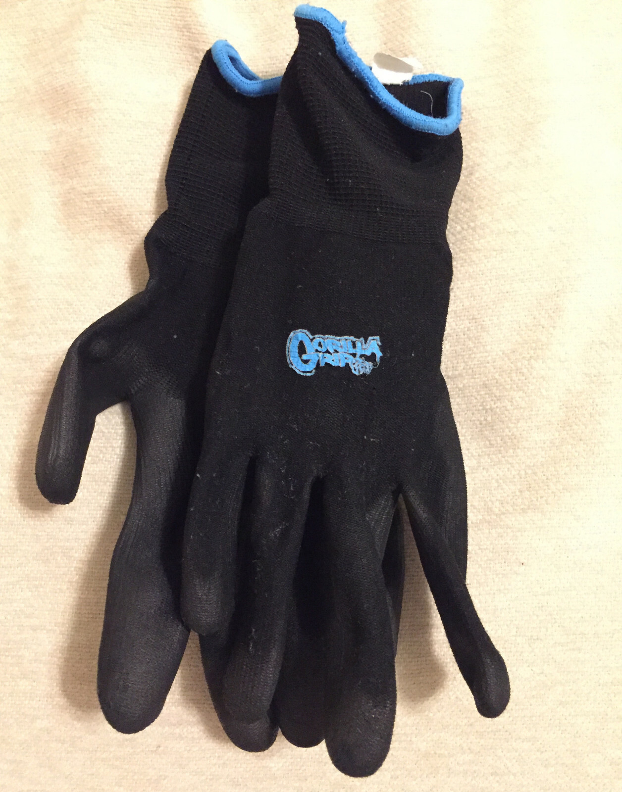 5-Pair Grease Monkey Gorilla Grip Mechanic Maximum Gripping Gloves, Large