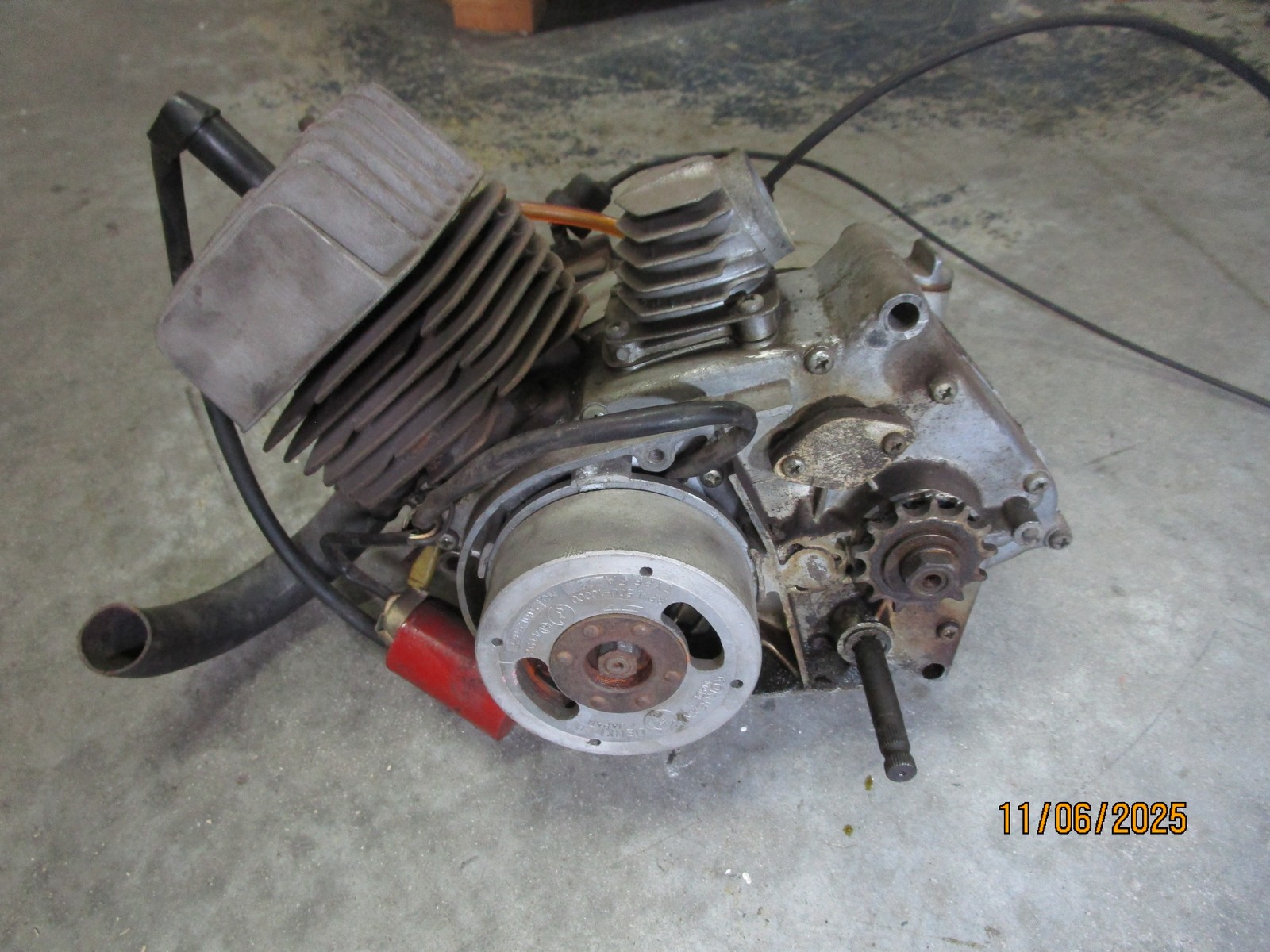 Kawasaki Motorcycle 98cc FE98 Engine Untested