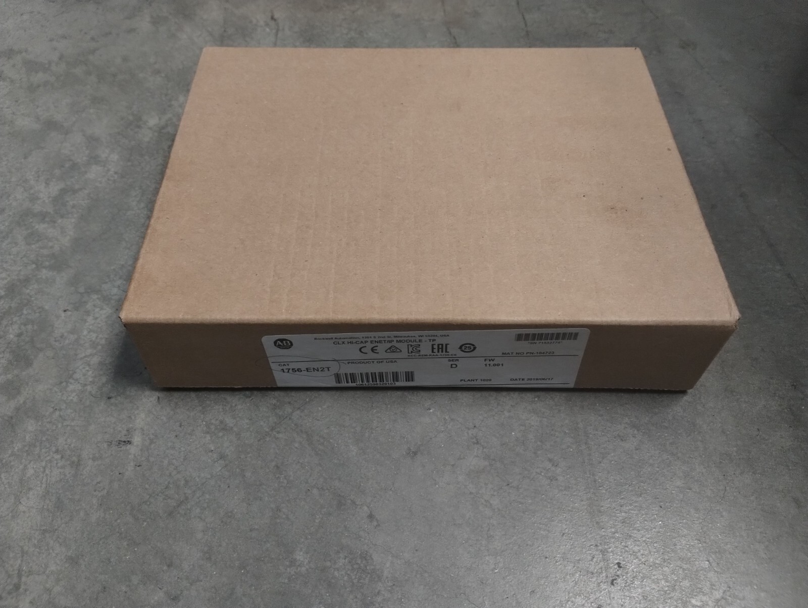 Allen Bradley 1756-EN2T / D ControlLogix EtherNet/IP Module AB 1756EN2T ~AD