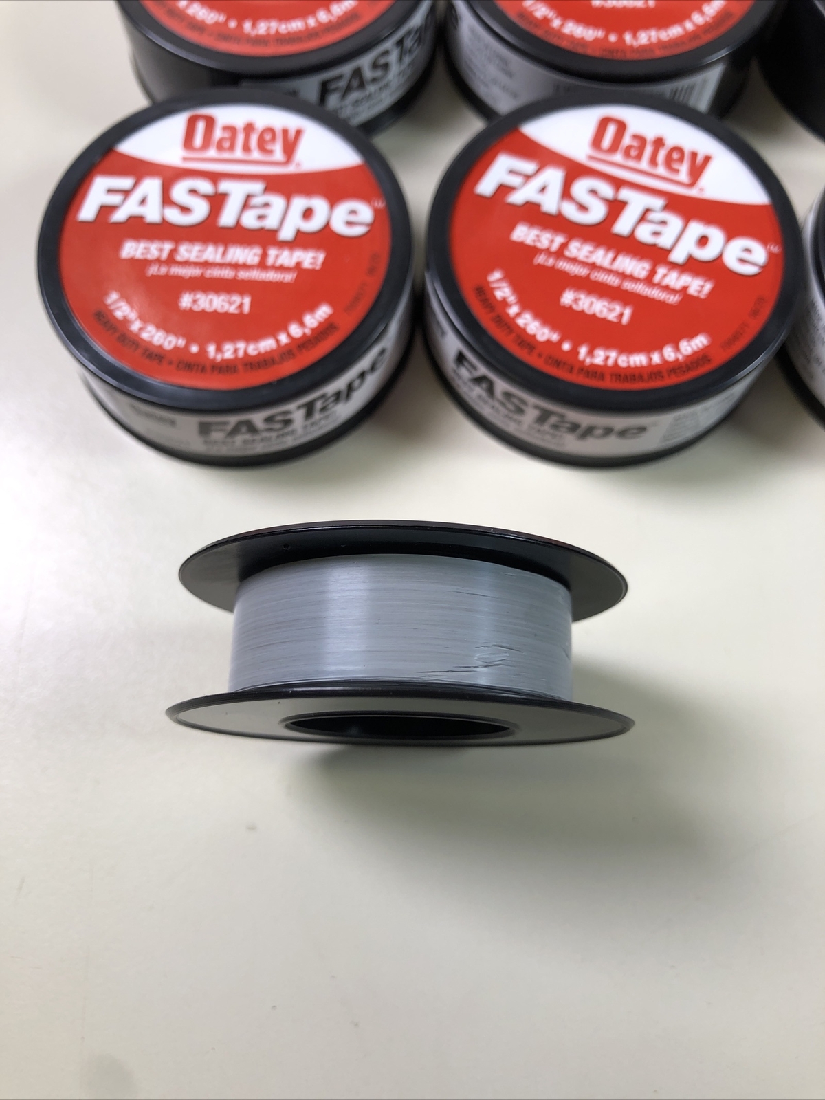 Oatey Fastape 1/2 in. x 260 in. PTFE Thread Seal Tape (5 Pack) New