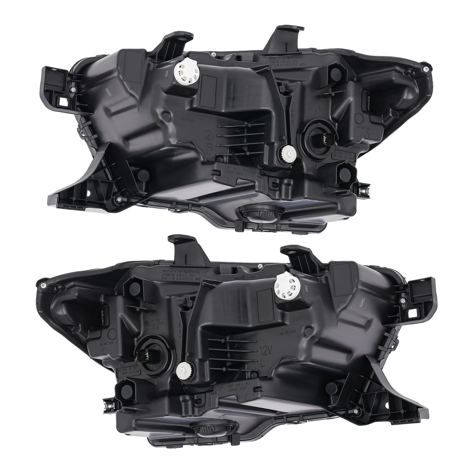 2020-2023 Tacoma LED Headlight Assembly High/Low DRL Turn Signal Black