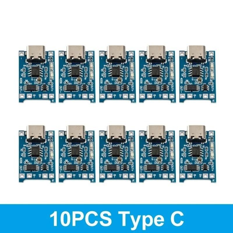 TP4056 18650 Lithium Battery Charger Module Type C Micro USB 5V 1A Board